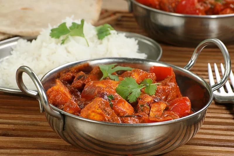 Indian menu selection